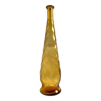 Large amber carafe from the 60s-70s