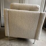 Vintage armchair pair by Souplina France