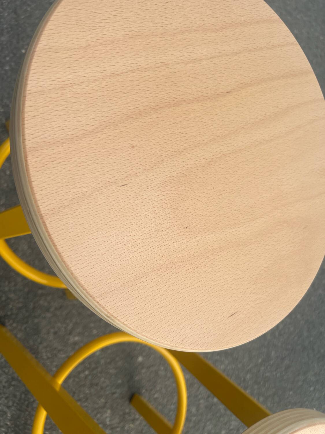 Pair of industrial stools