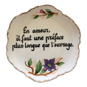 Assiette décorative