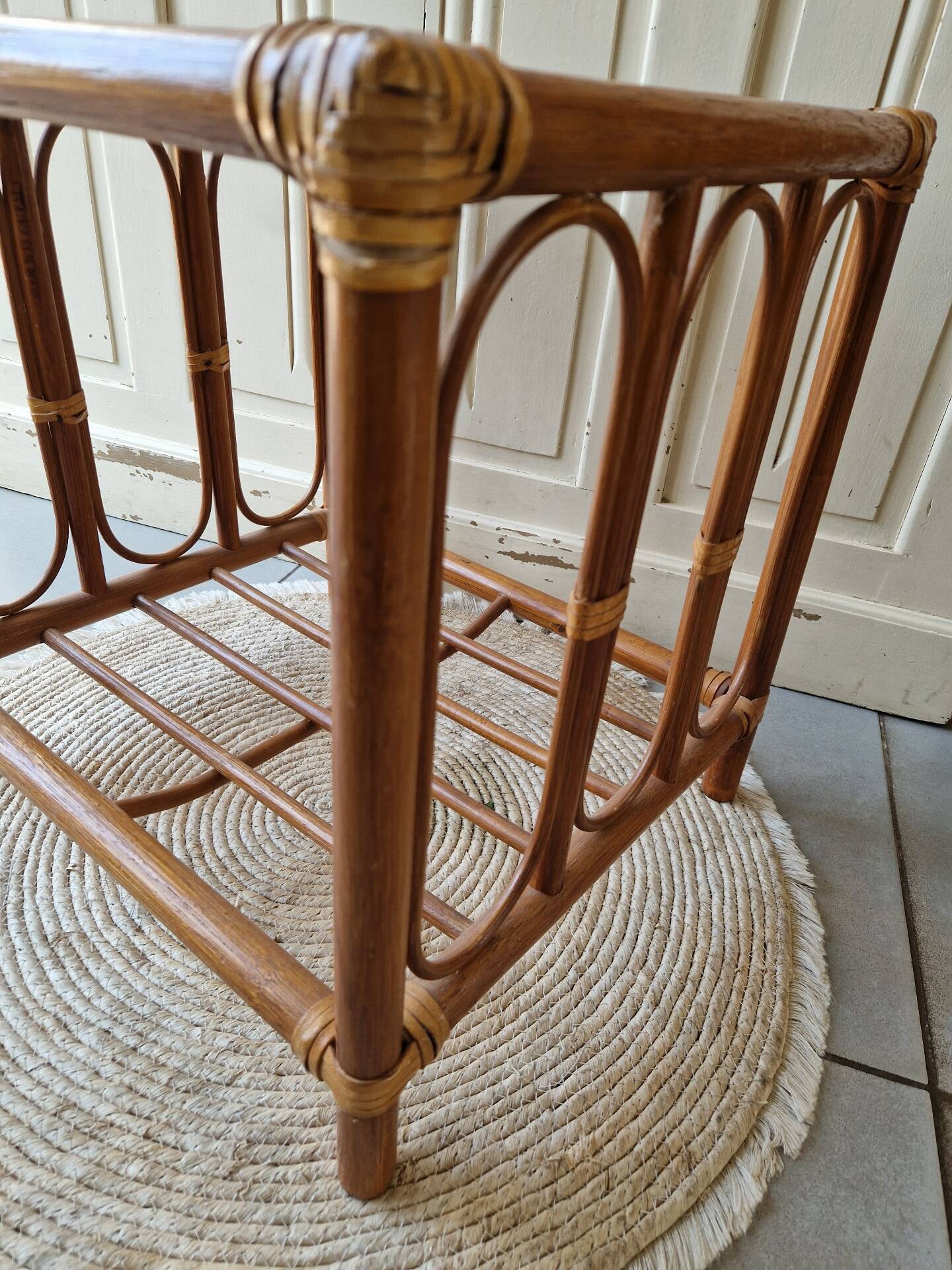 Occasional Coffee Table in Rattan