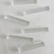 6 crystal knife rests with diamond point