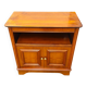 Small sideboard, TV unit, hifi in solid wood, walnut, Louis Philippe style