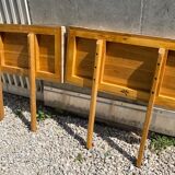 Stripped farmhouse table extensions up to 280 cm