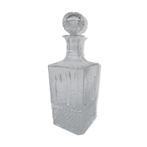 carafe à whisky en cristal de Saint Louis, Modèle Tommy