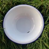 Bassine en tôle émaillée
