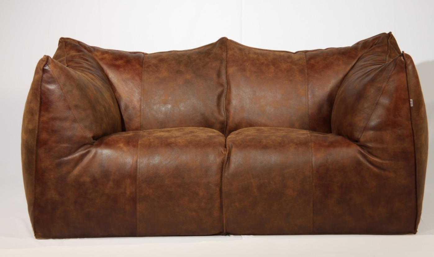 Leather sofa "Bambole" by Mario Bellini for B Italia 1970s