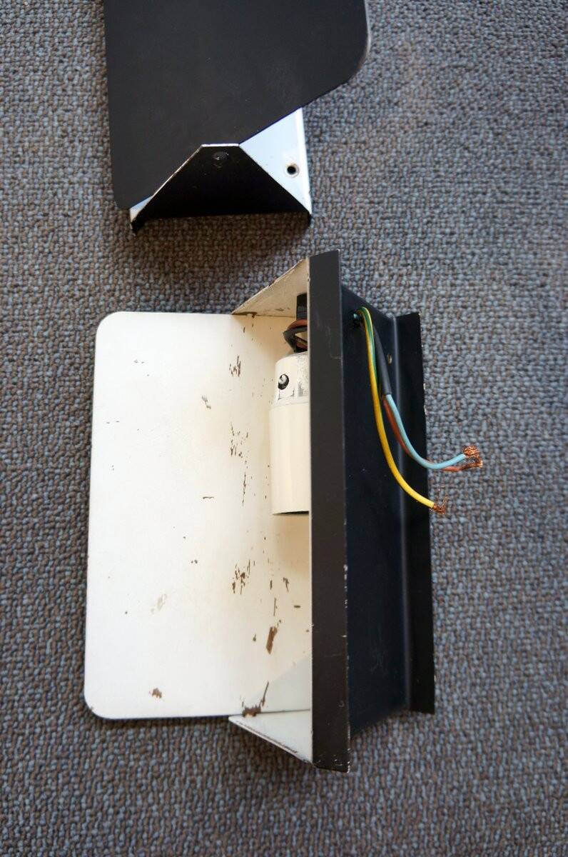 Pair of original Charlotte Perriand CP1 wall lights