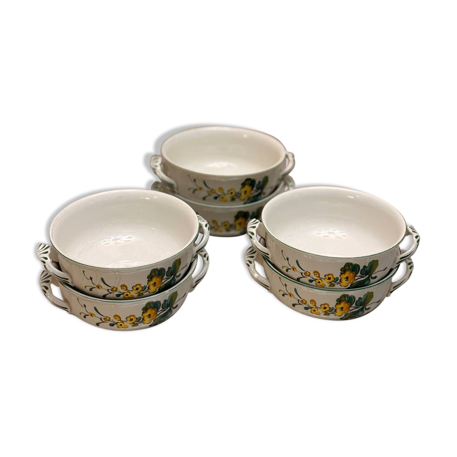 set of 6 soup bowls / bowls Villeroy & Boch