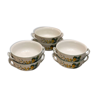set of 6 soup bowls / bowls Villeroy & Boch