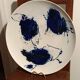 Large designer plate signed by Barbara Schroeder – 41 cm – Contemporary ceramic