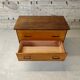 Commode vintage pieds compas