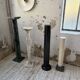 Set of 4 marble columns or pedestals.