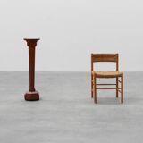 French Burl & Oak Art Deco Console, 1925