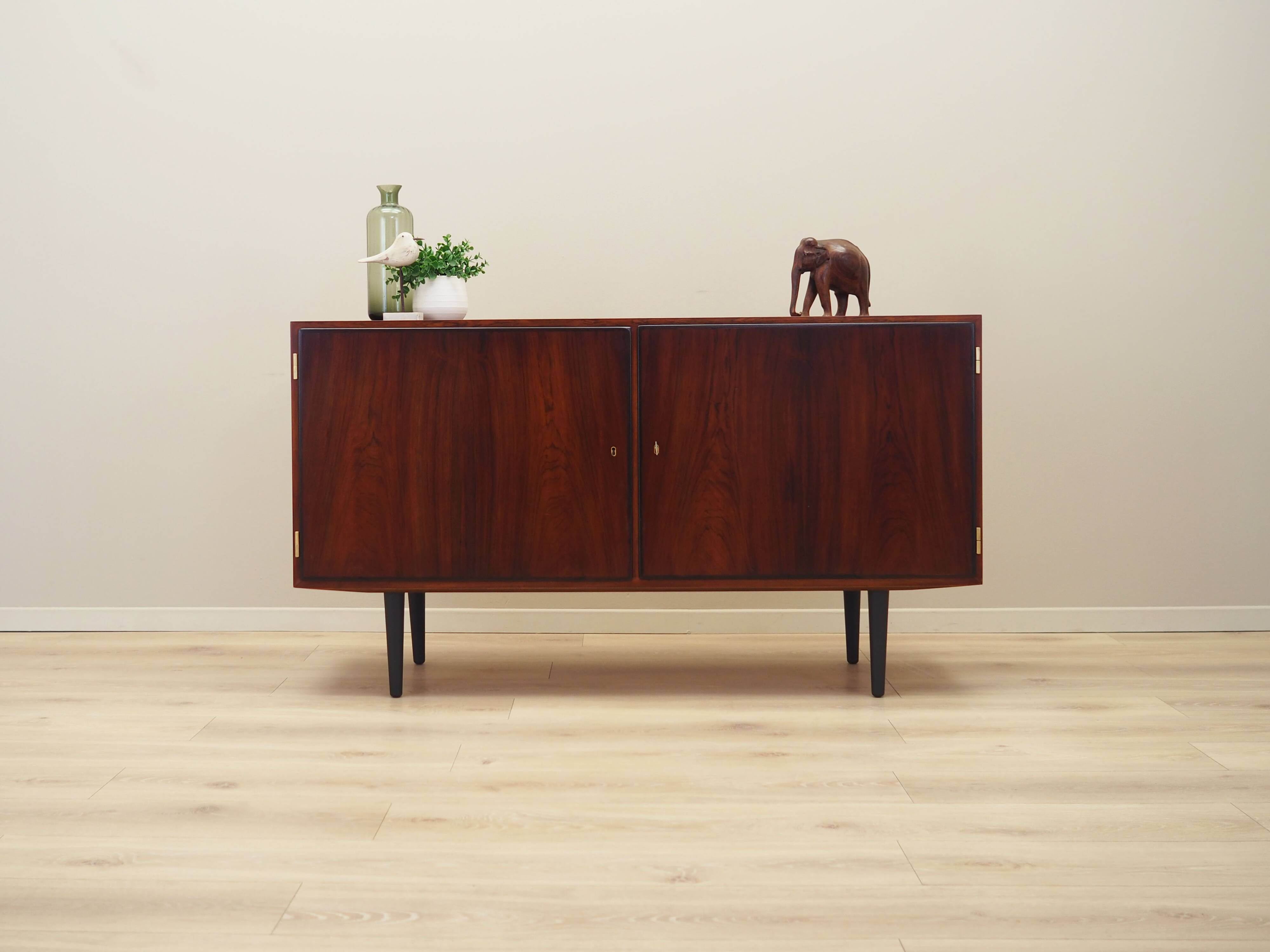 Rosewood cabinet, Danish design, 1970s, designer: Carlo Jensen, production: Hundevad