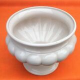 Pot-on-foot cache Ceramic Made in Italy Height: 180mm