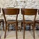 4 antique bistro chairs