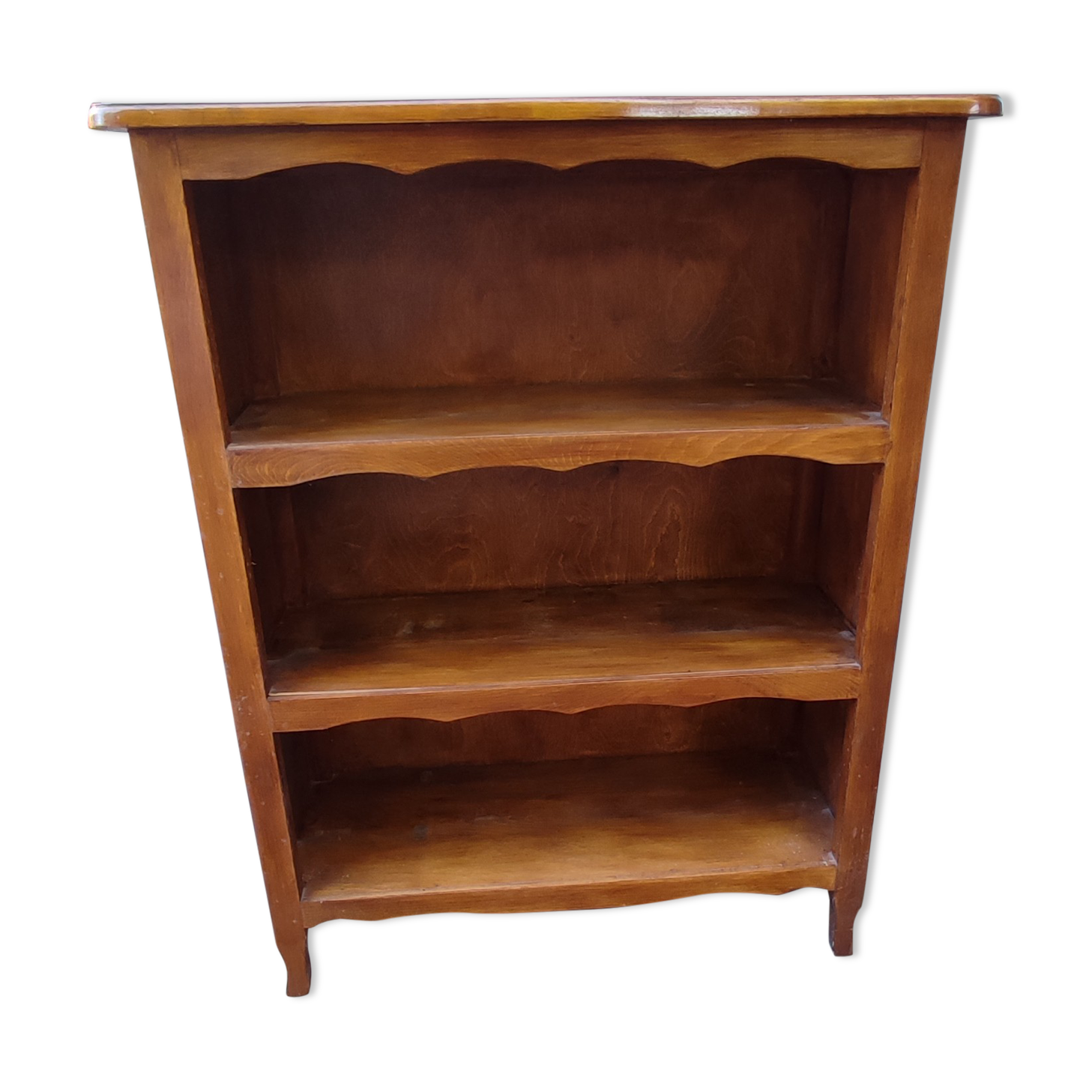Bibus shelf in walnut veneer