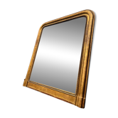 Grand miroir doré Louis Philippe 19eme 121/105