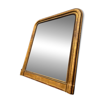 Large gold mirror Louis Philippe 19th century 121/105