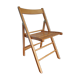 Wooden folding chair