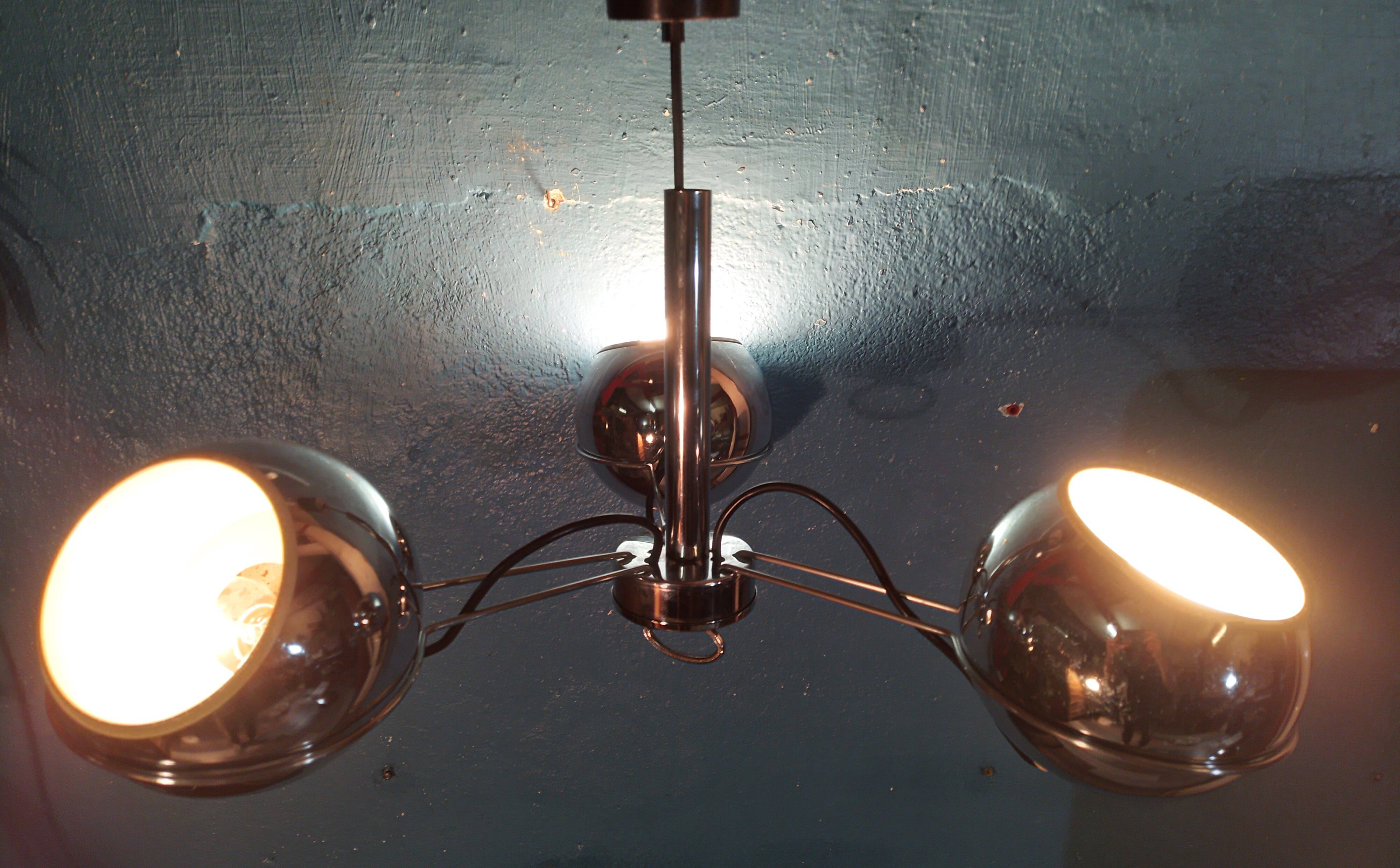 Space Age “Eye Ball” Pendant Lamp 1960s