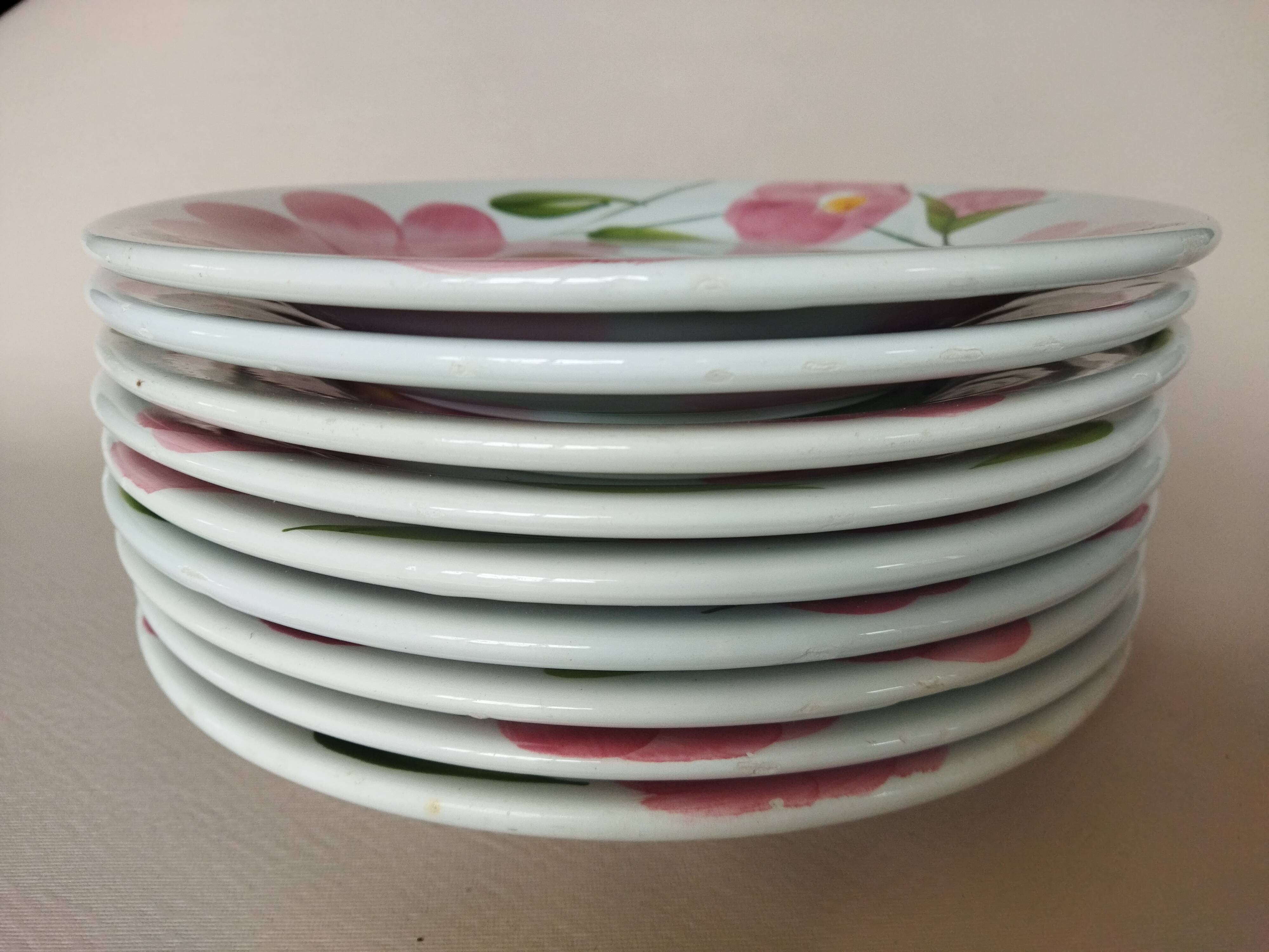 9 vintage San Marciano dinner plates