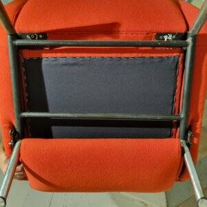 Vintage Reclining Lady Chair in Wool by Pizzetti, 1960s