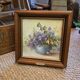 Huile de toile bouquet