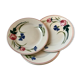 Lot of 6 plates St Amand