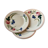 Lot de 6 assiettes St Amand