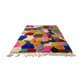 Beni Ouarain rug artisanal – unique contemporary Berber piece