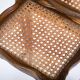 Vintage Nesting Tables with Rattan and Glass Top by Jason Møbler, 1960s, Set of 3