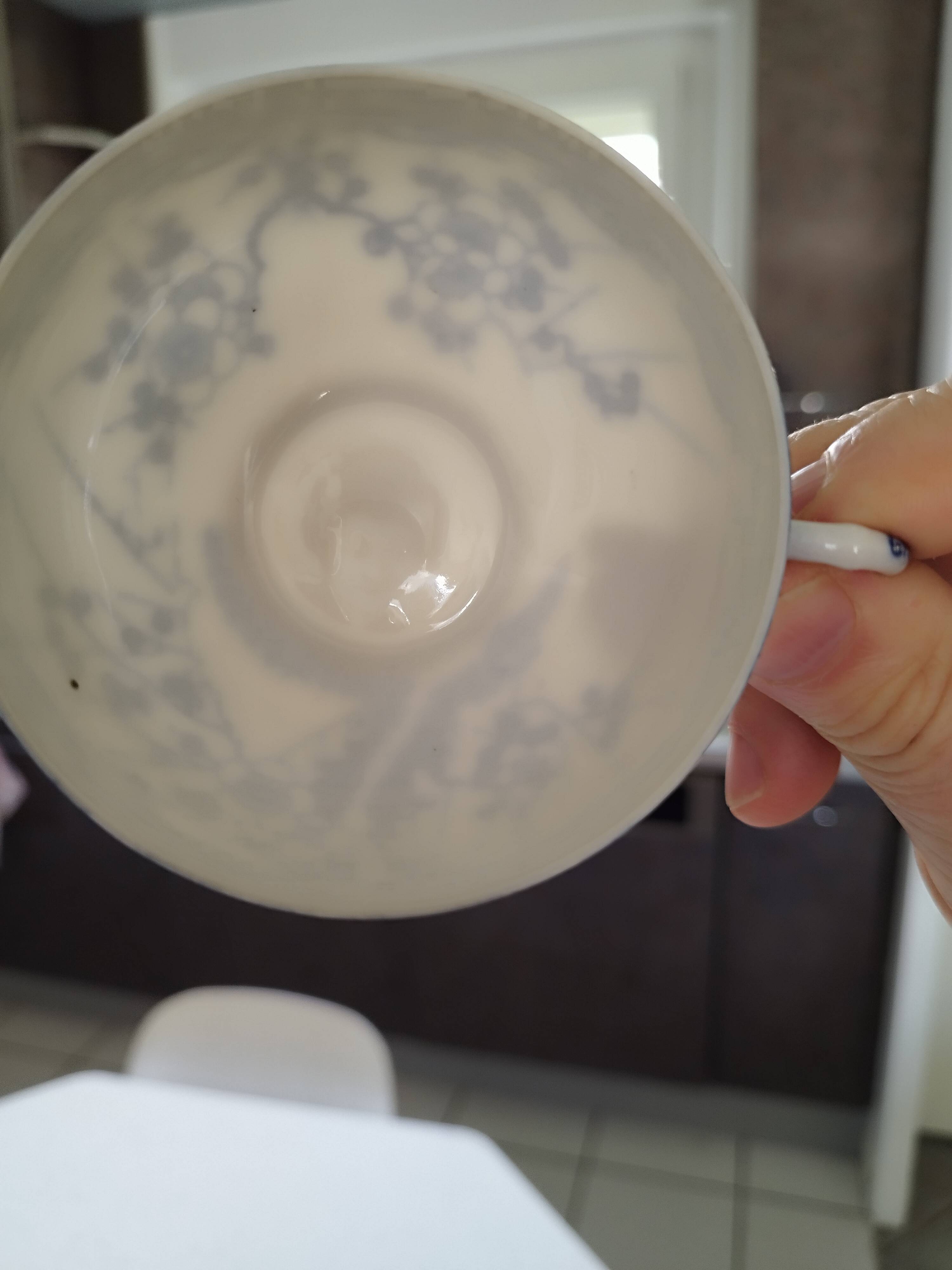 Antique Japanese porcelain tea service