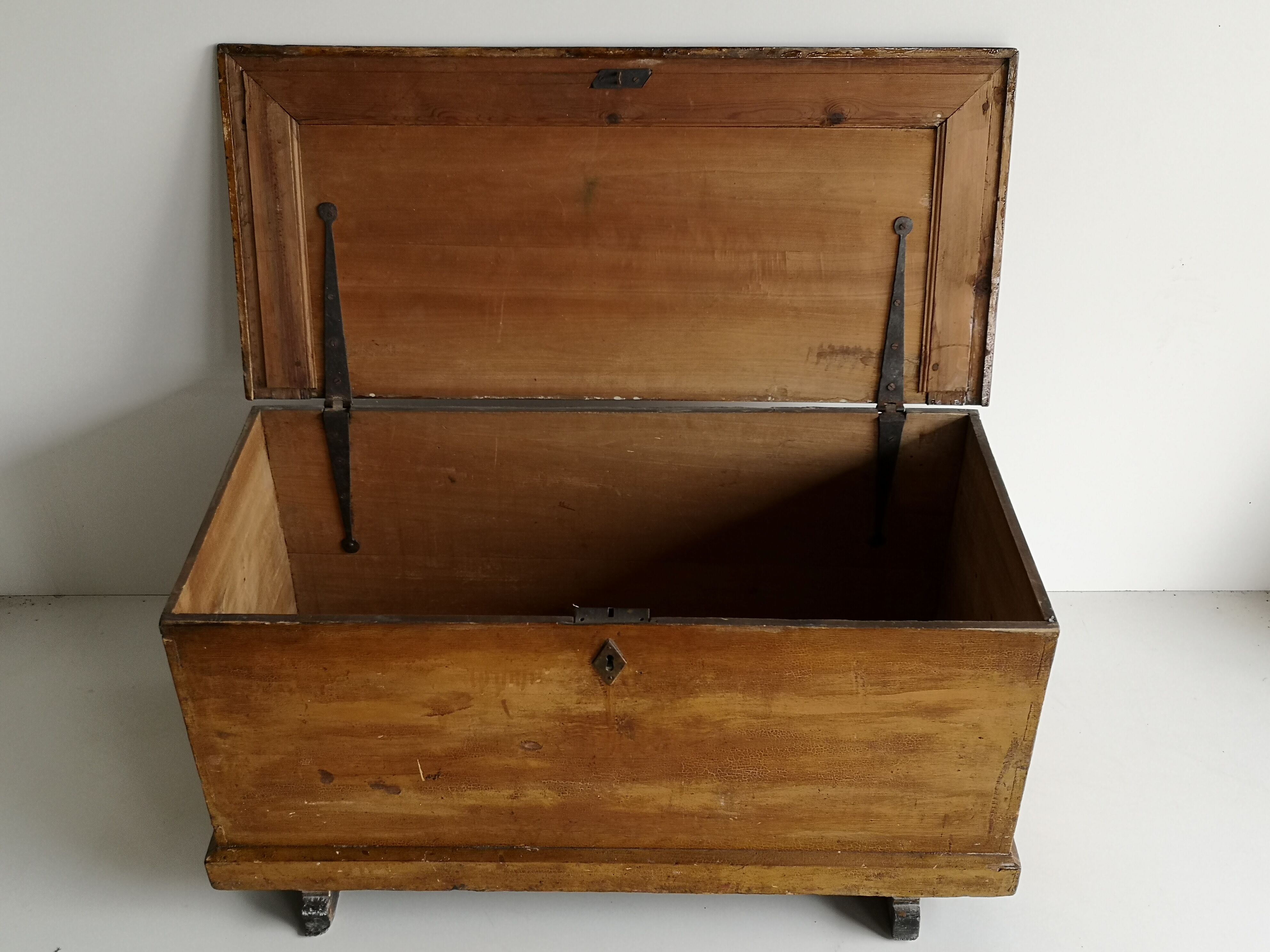 Ancient wooden trunk