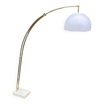 Lampadaire arc pied marbre année 70/80