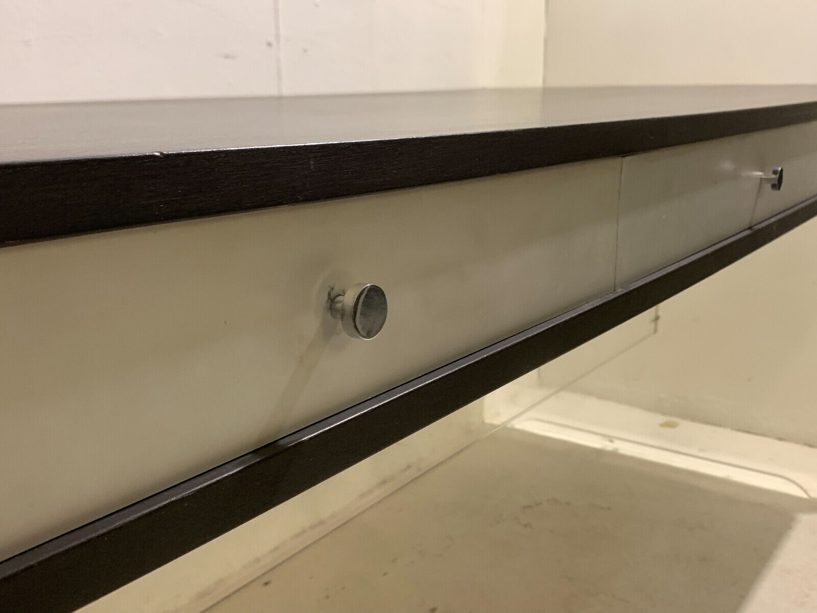 Mid-Century Modern Desk by Poul Nørreklit For Georg Petersens Møbelfabrik, Wood and Plexiglass, 1970