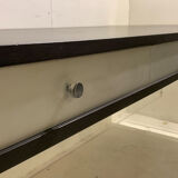 Mid-Century Modern Desk by Poul Nørreklit For Georg Petersens Møbelfabrik, Wood and Plexiglass, 1970