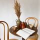 Pair Chairs bistro canage
