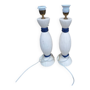 Paire pieds lampe Kostka