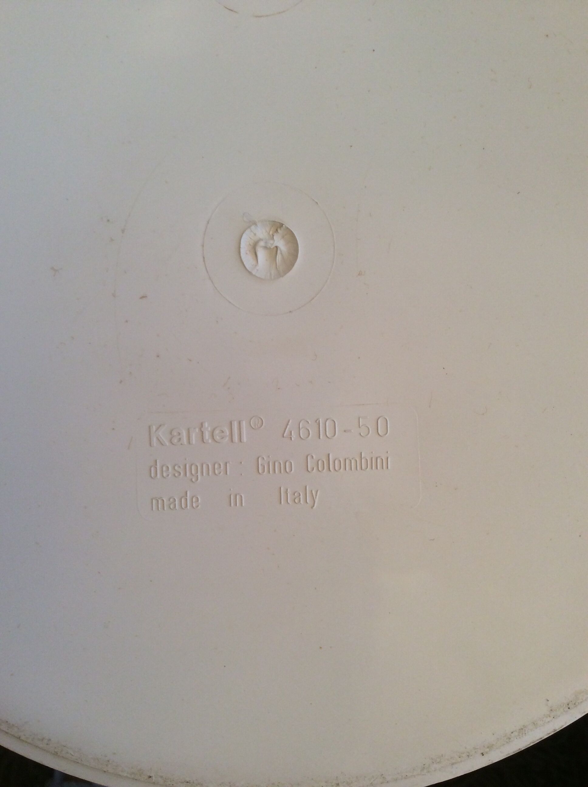 Gino Colombini umbrella holder for Kartell 60s