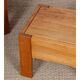 Pair of bedside tables in solid ash, French work from the 20th century.