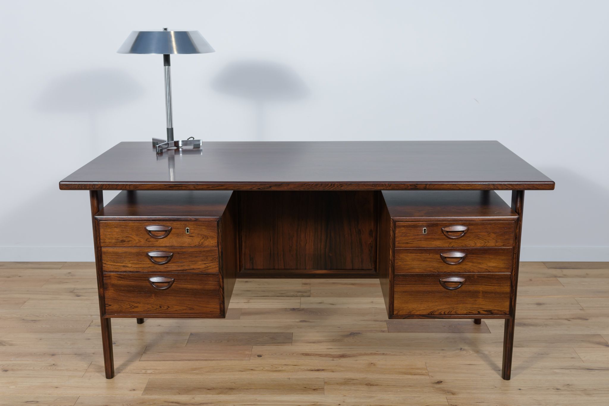 Mid Century President Desk Lamp by Jo Hammerborg for Fog & Morup, 1960 s
