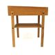 Scandinavian oak bedside table, Sweden, 1960s