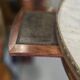 Louis XVI style bouillotte table in mahogany, early 20th century.