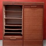 Double curtain binder