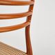 Set of 6 model 78 chairs in teak by Niels O. Møller, Denmark, 1960s.