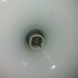 Industrial enamel hanging lamp