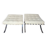 Pair of Barcelona Ottomans Knoll edition