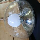 Designer ceiling light in bubble glass